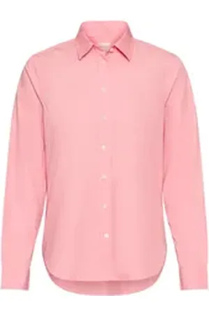 GANT Langarmbluse REG POPLIN SHIRT rosa 42