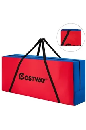 Costway Aufbewahrungstasche Große 4 Gewinnt Tragetasche 30 cm x 50 cm x 120 cm