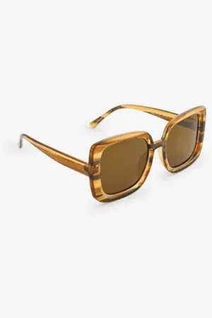 Next Sonnenbrille Polarisierte eckige Sonnenbrille (1-St) bunt