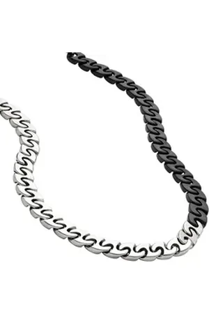 Diesel Edelstahlkette Schmuck Geschenk Halsschmuck Halskette, DX1530931 schwarz