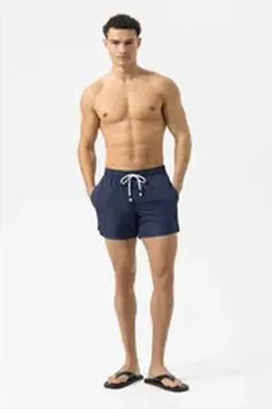 Mey Badeshorts Herren Serie Light And Free Uni (1-St) blau L