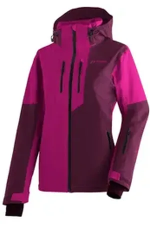 Maier Sports Skijacke Manzaneda Damen Winterjacke, wind- und wasserdicht, 4 RV-Taschen, Regular Fit lila 44