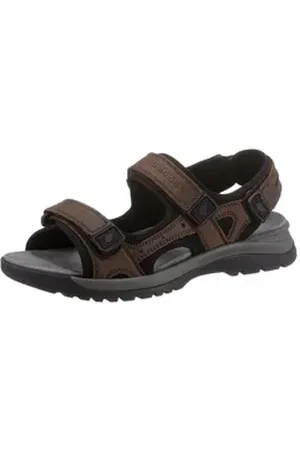 Waldläufer Waldläufer H-Taro Sandale, Sommerschuh, Klettschuh, Outdoorsandale, in Komfortweite H braun 45 EU