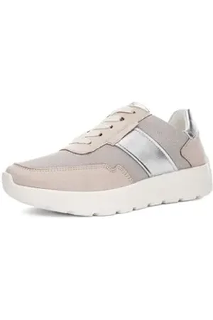 ARA Damen Sneaker New York Sneaker braun|silberfarben 36,5 EU
