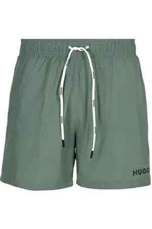HUGO BOSS Badeshorts HAITI mit Logo grün L