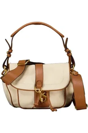 Abro+ Umhängetasche Olana Cotton Star Saddle braun