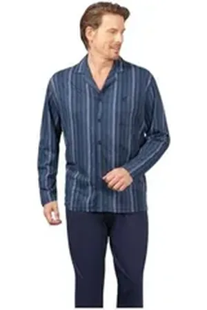 Hailys Pyjama Pyjama lang für Herren in mehrfarbig kombi (1 tlg) 54