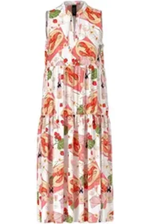 Marc Cain Midikleid Kleid bunt 42