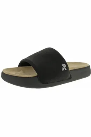 Rieker Herren Pantolette Pantolette schwarz 42 EU