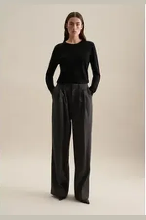 Seidensticker Culotte Schwarze Rose grau 46