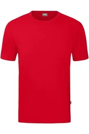 Jako T-Shirt Organic T-Shirt Kids Kurzarm-Shirts Kinder Baumwolle rot 116