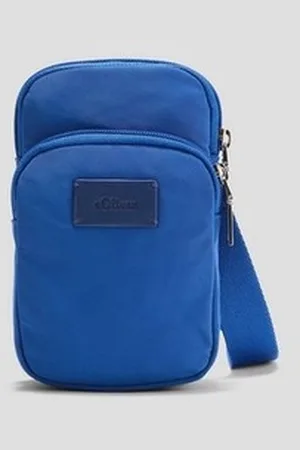 QS by s.Oliver Tragetasche Handytasche aus Nylon blau