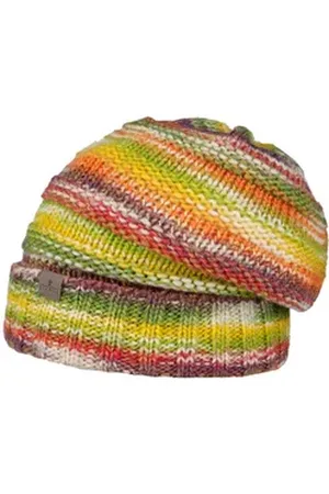 Lierys Beanie (1-St) Herrenmützen mit Umschlag, Made in Germany gelb