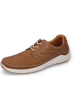 Camel Active Schnürschuh, Mokassin, Freizeitschuh, Trachtenschuh mit Lederfutter braun 45 EU