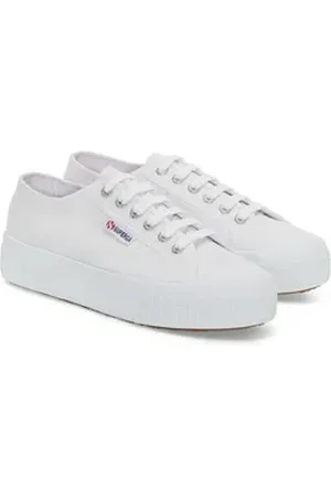Superga 2740 Platform S21384W Schnürschuh weiß 38 EU