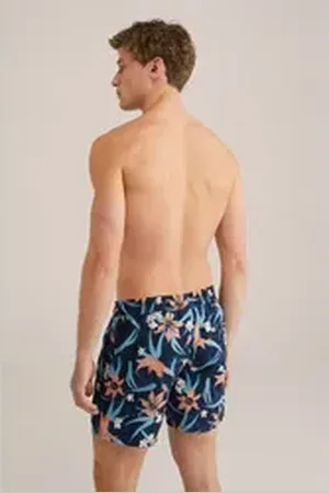 WE Fashion Badehose blau L