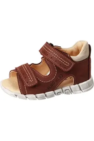 Däumling Unisex Kinder Lauflern Morin Miniletten Sandale braun 26,0