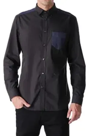 Diesel Langarmhemd S-Carry Camicia 900 schwarz M