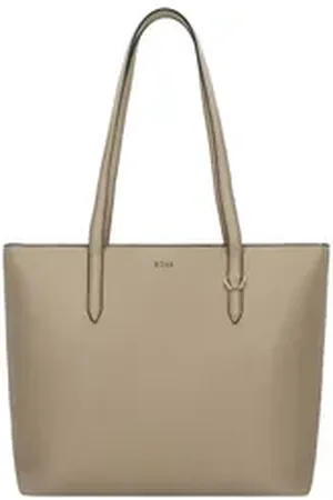 HUGO BOSS Shopper Alyce, Leder beige