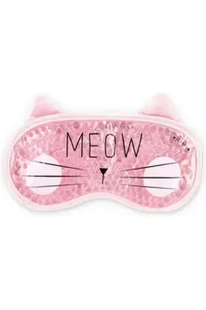 Legami Augenmaske Augen Gel Maske MEOW Chill Out warm und kalt rosa