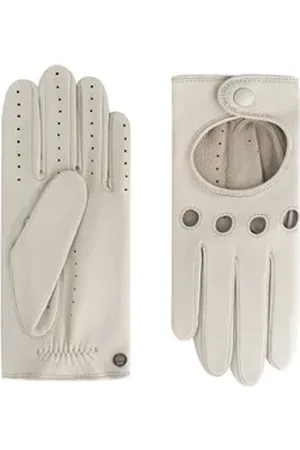 ROECKL Lederhandschuhe Rom Autofahrer Handschuhe beige 6