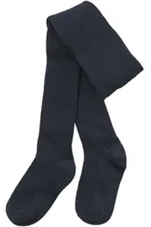 WHEAT Strumpfhose Wool Rib Tights Robin blau 122 (128)