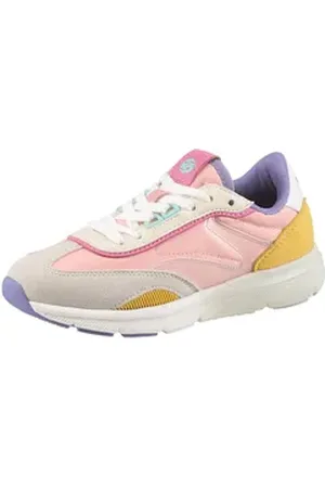 Dockers By Gerli Sneaker, Schnürschuh, Freizeitschuh, Mädchen Schuh mit Schnürung rosa 39 EU