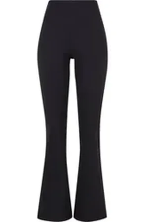 Urban classics Leggings Ladies Flared Leggings Rib (1-tlg) schwarz XL