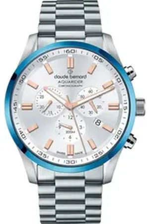 Claude Bernard Quarzuhr 10222-3MBU-AIR Herrenuhr Aquarider Chronograph 44mm 20A 10222-3MBU-AIR Herrenuhr Aquarider Chronograph 44mm 20ATM