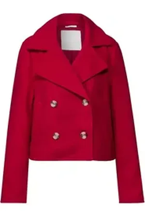 Street one Funktionsjacke / Da.Jacke / short Trench Jkt rot 42