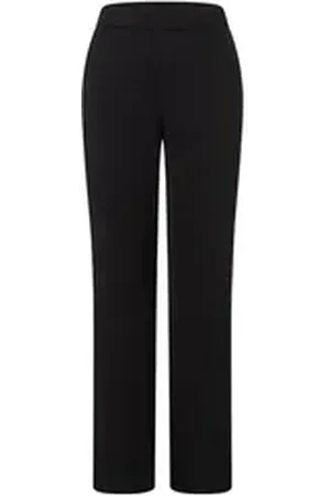 Mac MAC Straight-Jeans Mac Damen Hose CHIARA Floating Crepe Art.0231L217700 098 MAC Chiara Floating Crepe Culotte Elegante & Sportive Damenhose schwarz W38/L32