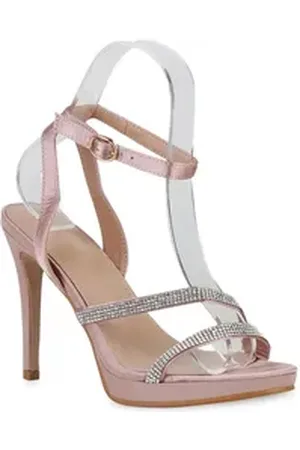 VAN HILL 840011 High-Heel-Sandalette Bequeme Schuhe rosa 41 EU