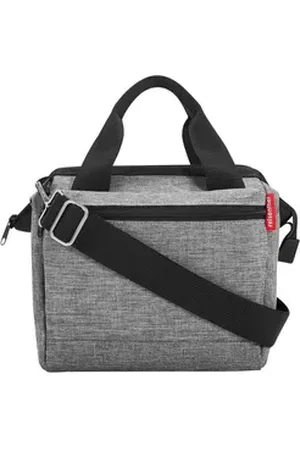 Reisenthel ® Tragetasche ALLROUNDER CROSS, Umhängetasche, Grau, 4 Liter (1-tlg) grau|schwarz