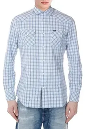 Diesel Langarmhemd Sulfura 88P blau
