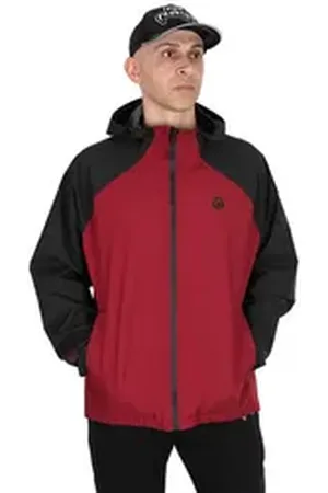 Fox Rage Regenjacke Rage Stash Angeljacke Regenjacke Wasserdicht rot M