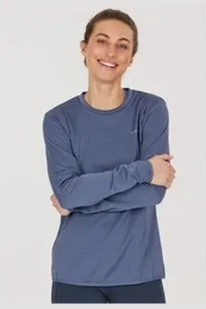 Endurance Funktionsshirt Leah (1-tlg) mit reflektierenden Details blau 42