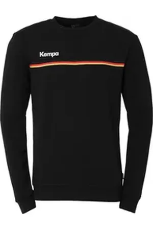 Kempa Rundhalspullover Sweatshirt Team Ger schwarz 140