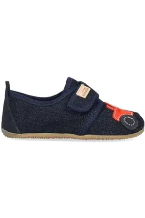 Living Kitzbühel Klettmodell Trolliger Traktor Marine Slipper blau 33 EU