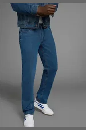ARIZONA Regular-fit-Jeans James regular fit, gerades Bein, Five-Pocket-Form, normale Leibhöhe blau 46
