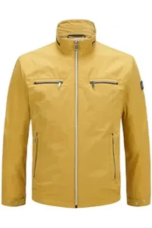 Milestone Sommerjacke MSBrandon Logo Badge gelb 52