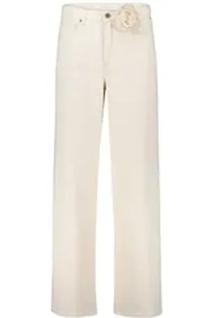 Betty & Co 5-Pocket-Jeans Hose Casual 1/1 LAEnge beige 38