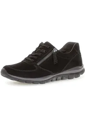 Gabor Damen Halbschuhe Schnürschuh schwarz 38,5 EU