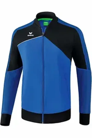 Erima Trainingsjacke Kinder Präsentationsjacke Premium One 2.0 blau|schwarz 164