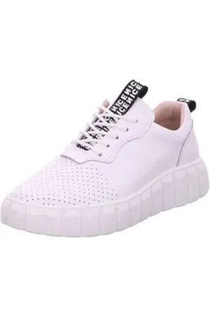 Scandi Schnürschuh echtes Leder weiß 41 EU
