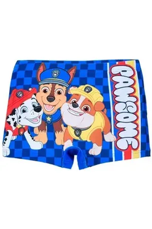 Paw Patrol Badehose Chase Marshall Rubble Kinder Jungen Badehose Bade-Pant blau 104