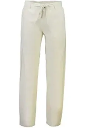 Lindbergh Leinenhose Leinenhose weiß S
