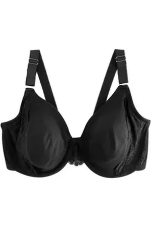 Next Bügel-BH Forever Comfort BH mit Bügel starker Halt F-K (1-tlg) schwarz 85