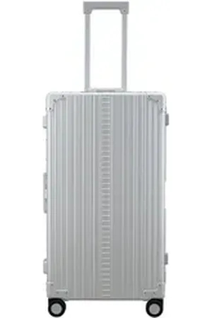 Aleon Hartschalen-Trolley Traveler, 4 Rollen, Aluminium grau