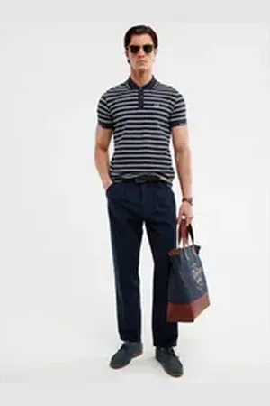 Big Star Poloshirt MEGGON marine blau S