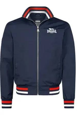 Lonsdale London Kurzjacke Newdigate Jacke Schmale Passform blau L